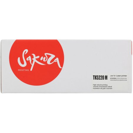 Картридж Sakura TK5220M для Kyocera Mita ECOSYS p5020cdn/ p5021cdw/ m5221cdn/ m5521cdw, пурпурный, 1 200 к.