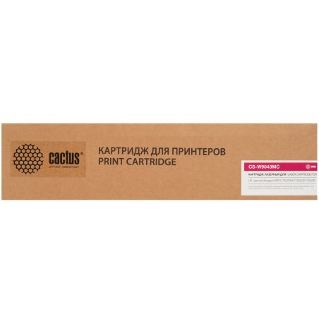 Картридж лазерный Cactus CS-W9043MC W9043MC пурпурный (32000стр.) для HP LJ Managed MFP E77822DN/E77822Z/E77825DN