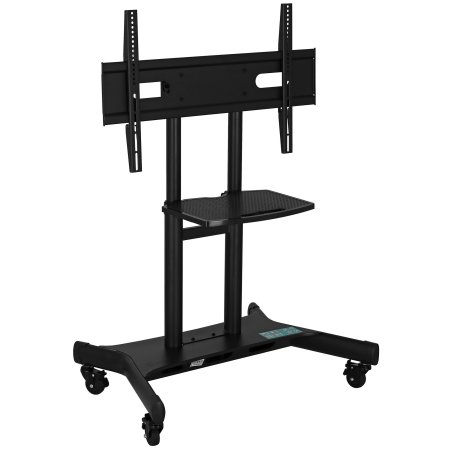 Стойка для телевизора с кронштейном ONKRON 50"-83", мобильная, черная TS1380
