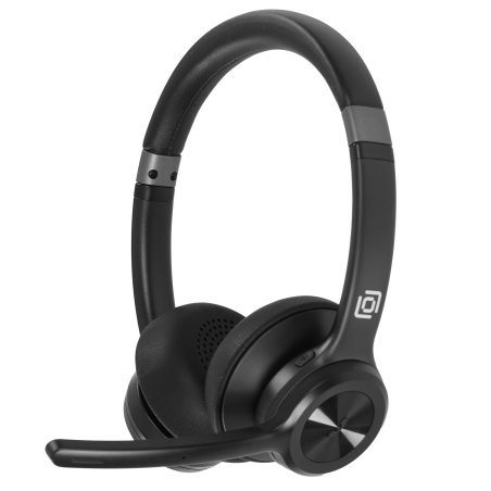 Наушники с микрофоном Оклик HS-L800 черный накладные оголовье (1978719)