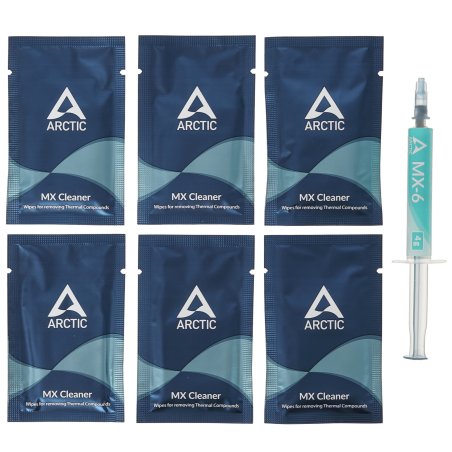 Термопаста MX-6 Thermal Compound 4-graмм with 6pcs MX Cleaner ACTCP00084A