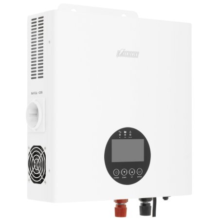 Источник бесперебойного питания ИБП POWERMAN Smart 500 HYBRID, линейно-интерактивный, 500ВА/300Вт, 165-265В, 2 евророзетки, внешняя свинцово-кислотная (AGM, GEL, FB) или LiFePO4 батарея на 12В емкостью от 33Ач (не входит в комплект поставки), ток заряда д