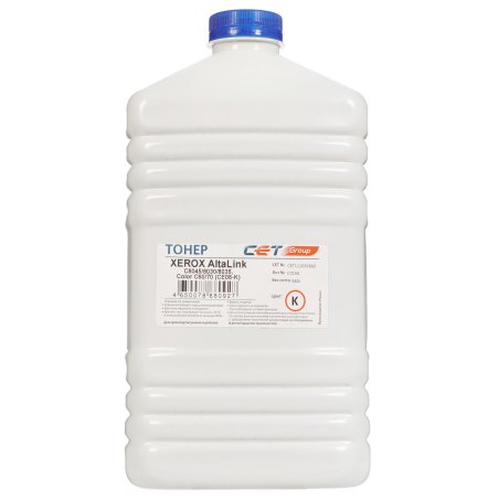 Тонер для Xerox AltaLink C8045/8030/8035, Color C60/70 черный (CE08-K (CPT)) 660г/бут. (унив.) Japan CET