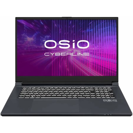 Ноутбук Osio CyberLine C170i-001 темно-серый Core i5 12600H 16Gb SSD 512Gb NVIDIA RTX 3050 6Gb 17.3" IPS FHD (1920x1080) без ОС WiFi BT Cam 3410mAh