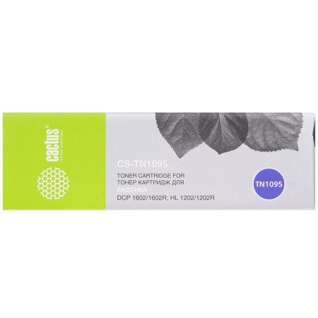Картридж лазерный Cactus CS-TN1095 черный (1500 стр.) для Brother DCP 1602/1602R