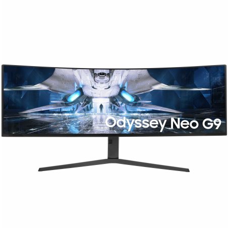 Монитор 57" Samsung Odyssey Neo G9 S57CG952NI VA 7680x2160, 240 Гц, 1 мс, 32:9, 420 кд/м2, 3xHDMI, 1хDP, 2хUSB, 1x3.5 мм, изогнутый, черный