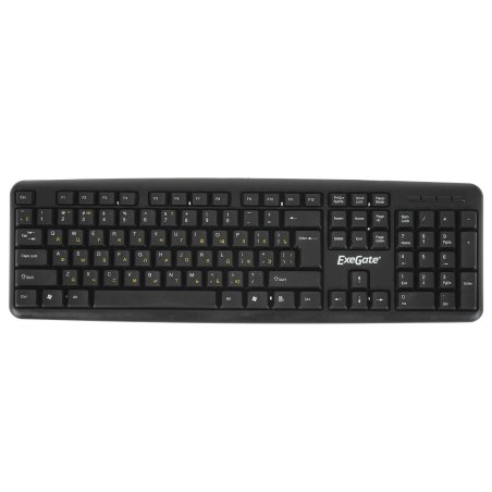 Клавиатура проводная ExeGate LY-331L (EX263906RUS), USB, черный