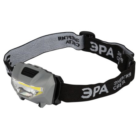 Фонарь светодиодный аккумуляторный налобный GA-505 "Блэкджек" 3Вт 3режима Li 500мА·ч IP54 Эра Б0057455