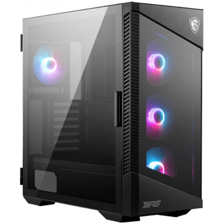 Компьютерный корпус MSI MPG VELOX 100R 2xUSB 3.0, 1xType C, 4x120мм ARGb Fan, ARGb Control Board, Tempered Glass Window, Glass Front Panel, Brown Box (829315)