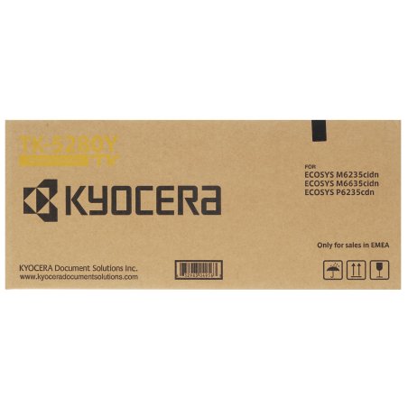 Картридж лазерный Kyocera TK-5280Y (1T02TWANL0) желтый для M6235cidn/M6635cidn/P6235cdn 11000 стр