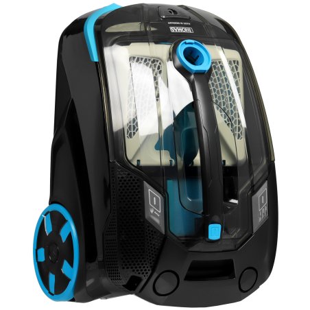 Моющий пылесос Thomas DryBOX Amfibia черный/голубой, 325/1700 Вт, уборка влажная/сухая/сбор жидкости, пылесборник контейнер 2.6 л