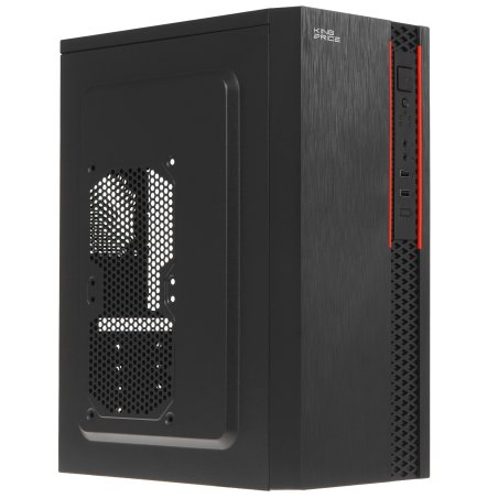 Компьютерный корпус KingPrice KPCC-MD202 черный без БП ATX 1x80мм 4x120мм 2xUSB 2.0 audio