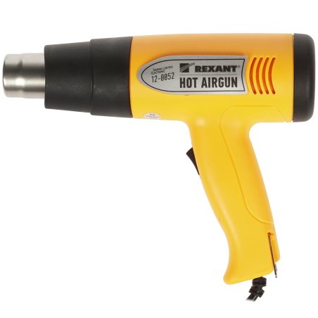 Фен технический Rexant, 230 В/1500 Вт "STANDARD" с терморегулятором