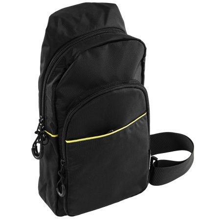 Сумка через плечо CANYON CB-2 /3.5 л/ 3 внешних и 2 внутренних кармана/водооталкивающий материал/черный (GSCNSCBD2B1)