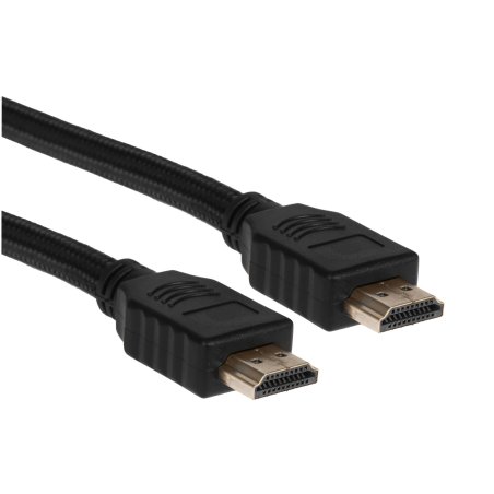Кабель аудио-видео Cactus CS-HDMI.2-5 HDMI (m)/HDMI (m) 5м. Позолоченные контакты черный