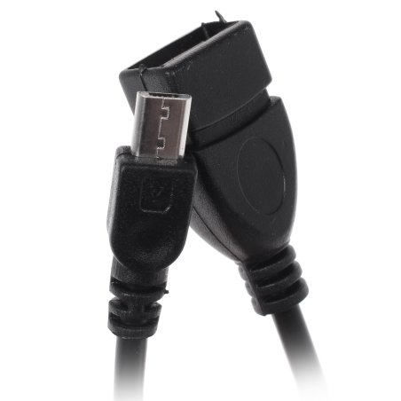 Кабель Gembird/Cablexpert A-OTG-AFBM-001 AF/MicroBM, Кабель USB 2.0 OTG, 0.15м, пакет