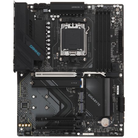 Материнская плата Gigabyte X870 GAMING WIFI6, AM5, AMD X870, 4xDDR5, 4xSATA, 3xM.2, 1xPCIe 5.0 x16, 2xPCIe 3.0 x1, 1xHDMI, 2xUSB-C (DisplayPort Alt Mode), 1x2.5Gb LAN, Wi-Fi 6, Bluetooth 5.3, 2xUSB-C 40Gbps, 1xUSB-A 10Gbps, 3xUSB-A 5Gbps, 4xUSB-A 2.0, 3x3