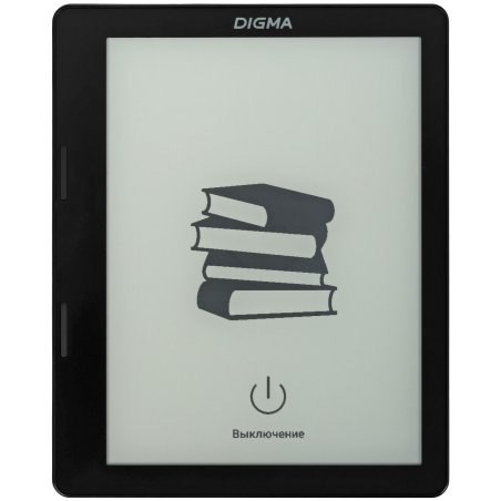 Электронная книга Digma F4 5.83" E-ink HD Carta 680x920 Touch Screen 1.2Ghz 1Gb/8Gb/SD/microSDHC/подсветка дисплея черный