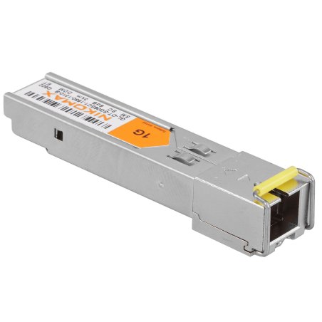Модуль SFP GIGALINK GL-OT-SG06SC1-1550-1310-B, WDM, 155Mb/1,25Gb/s одно волокно SM, SC, Tx:1550/Rx:1310 нм, 6 дБ до 3 км