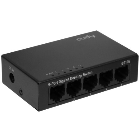 Коммутатор Cudy GS105 (L2) 5x1Gbит/с неуправляемый