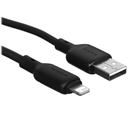 Baseus Silky Series Fast Charging Cable USB to iP 2.4A 1m Cluster Black