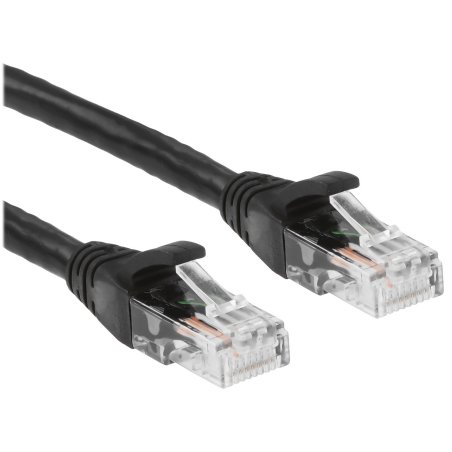 Патч-корд литой AOpen ANP612B-BK-3M (7/0.20) UTP кат.6 черный 3m