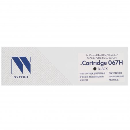 Картридж NVP совместимый NV-067H черный для Canon MF651Cw/655Cdw/657Cdw/LBP631Cw/633Cdw (3130k)
