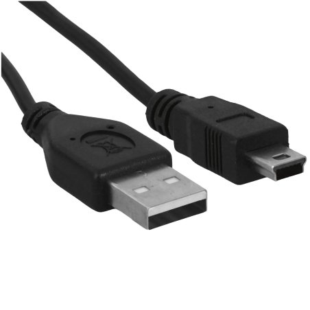 Кабель USB 2.0 Гарнизон GCC-USB2-AM5P-1M, AM/miniBM 5P, 1м, пакет