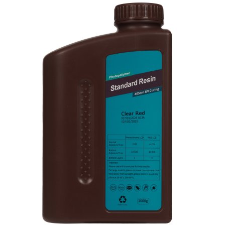 Фотополимерная смола NVPrint Standard Resin черный для 3D печати; 1 кг/бут