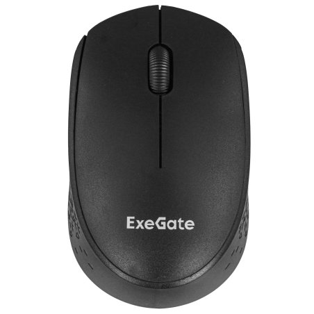 Мышь беспроводная ExeGate Professional Standard SR-9021 черный, 1200 dpi, радиоканал, USB, кнопки - 3