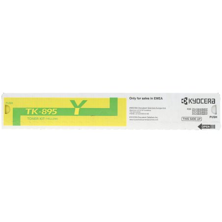 Картридж лазерный Kyocera TK-895Y (1T02K0ANL0) желтый для FS-C8020MFP/C8025MFP/FS-C8520MFP/C8525MFP 6000 стр