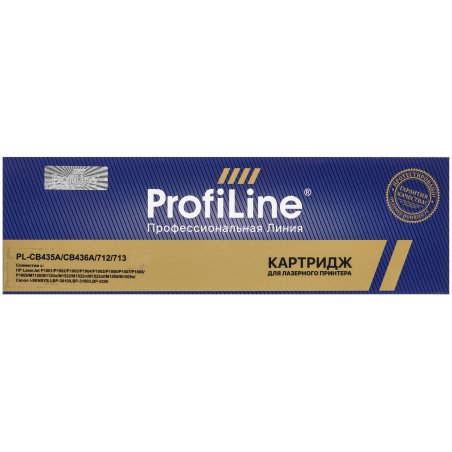Картридж лазерный ProfiLine PL-CB435A/CB436A/CE285A/712/713/725 (№35A №36A №85A) для принтеров HP LaserJet P1001/P1002/P1003/P1004/P1005/P1006/P1007/P1008/P1009/M1120/M1120n/M1522/M1522n/M1522nf/M1505/M1505n/LaserJet Pro P1101/P1102/P1102w/P1103/P1104/P11