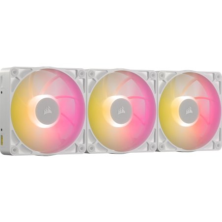 Вентилятор для корпуса Corsair iCUE LINK RX120 MAX RGb (120x120x30мм, 4-pin PWM, RGb, 71.3CFM, 29.5dBA, 2000RPM, белый, 3pcs)
