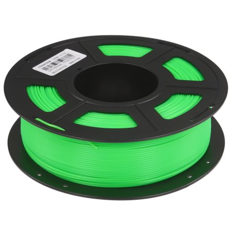 Филамент NVPrint PLA Noctilucen (Glow In the Dark) Green для 3D печати диаметр 1.75мм длина 330 метров масса 1 кг