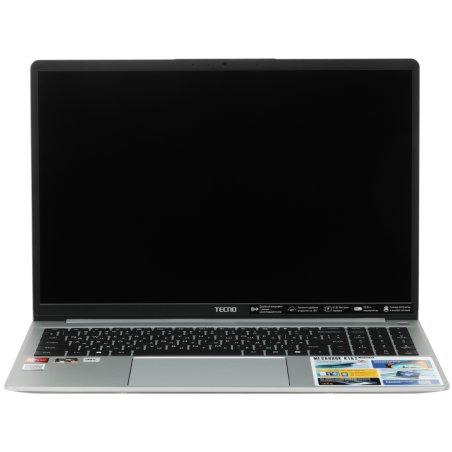 Ноутбук Tecno MegaBook K16SDA серебристый Ryzen 5 7430U 16Gb SSD 1Tb AMD Radeon Graphics 16" IPS WUXGA (1920x1200) Windows 11 Home WiFi BT Cam 6060mAh (71003300344)