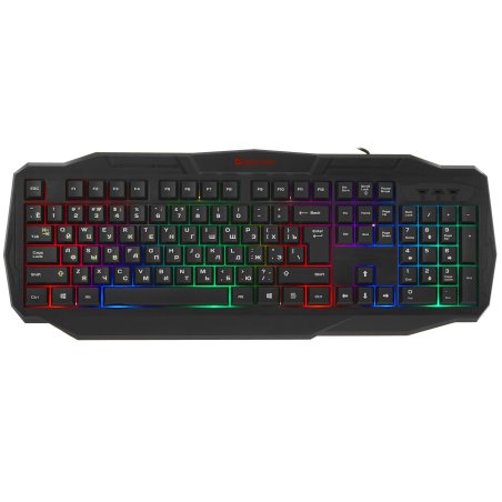 Клавиатура проводная Defender Ultra HB-330L RU, USB, черный