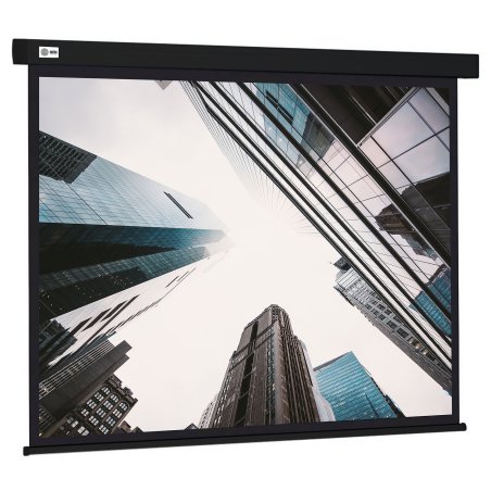 Экран Cactus 124.5x221см Wallscreen CS-PSW-124X221-BK 16:9 настенно-потолочный рулонный черный