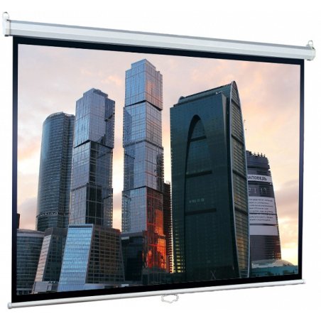 Настенный экран Lumien Eco Picture 187х280см (рабочая область 153х272 см) Matte White прямоуголный корпус, возможность потолочн./настенного крепления, уровень в комплекте, 16:9