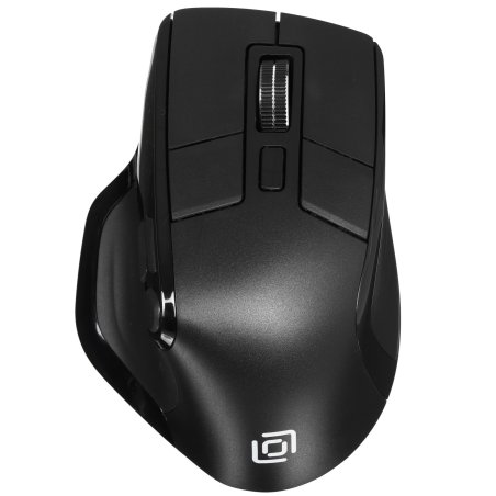 Мышь беспроводная Oklick 502MW черный, 2400 dpi, радиоканал, Bluetooth, USB, кнопки - 9