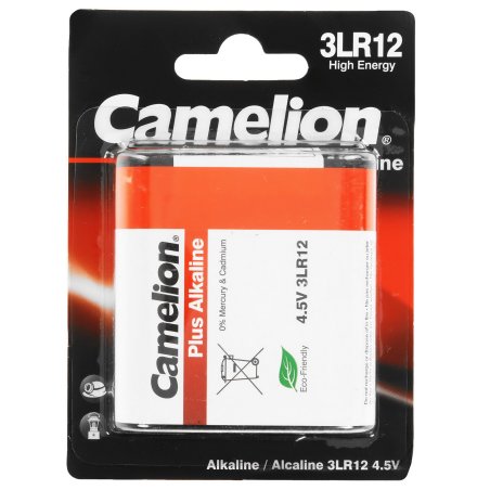 Батарейка Camelion 3LR12 Plus Alkaline BL-1 (3LR12-BP1,4.5В)