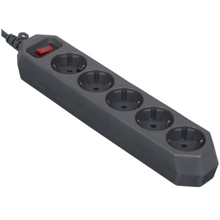 Сетевой фильтр ЭРА USF-5es-1.5m-W, 1.5м, белый б0019031