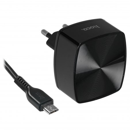 Сетевое зарядное устройство HOCO (6931474706638) HOCO C70A Cutting-edge single port QC3.0 черный
