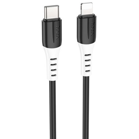 Кабель HOCO (6931474768599) X82 Silicone Charging Type-C (m) - Type-C (m) 1.0m - черный