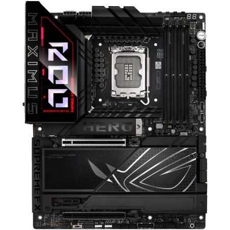 Материнская плата ASUS ROG MAXIMUS Z890 EXTREME, LGA 1851, Intel Z890, 4xDDR5, 4xSATA, 4xM.2, 1xPCI-E 5.0 x16, 1xPCI-E 5.0 x8, 1xHDMI, 2xUSB-C, 2x 10Gb LAN, 5xUSB-A 3.2 Gen 2, 1xUSB-C 3.2 Gen 2x2, 2xUSB-C Thunderbolt 5, 2x3.5 мм, 7.1, E-ATX