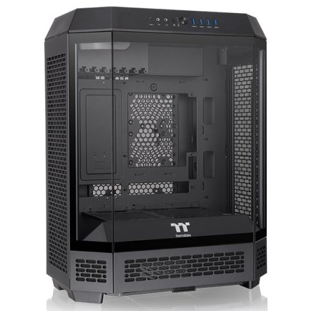 Компьютерный корпус Thermaltake The Tower 600 Black черный без БП ATX 13x120мм 9x140мм 4xUSB 3.0 audio bott PSU