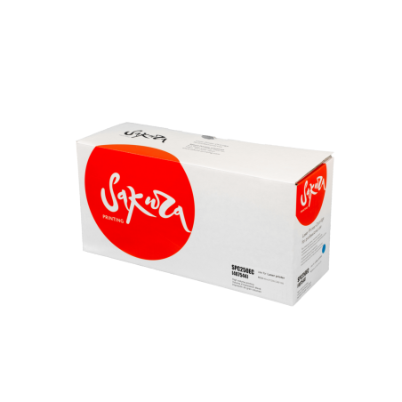 Тонер-туба Sakura SPC250EC (407544) для Ricoh Aficio SP C250/ C260/ C261, синий, 1600 к.