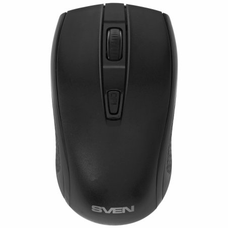 Мышь беспроводная SVEN RX-220W черный, 1600 dpi, радиоканал, USB, кнопки - 4
