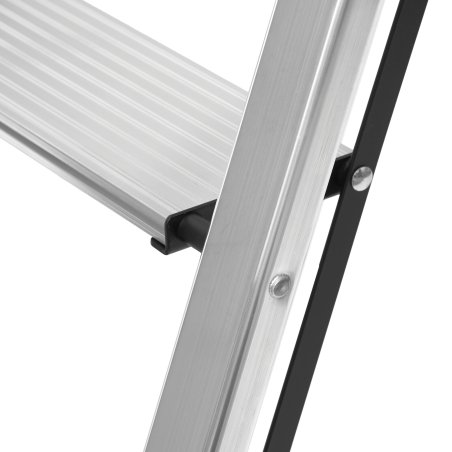 Стремянка MASTER HOUSE Бриена (алюминиевая), 4 ступени, цвет алюминий 84164