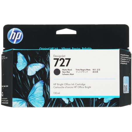 Картридж струйный HP 727 B3P22A черный матовый для HP DJ T920/T1500 (130мл)