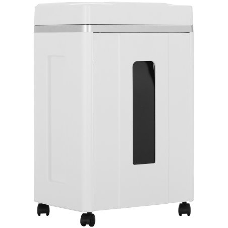 Шредер Office Kit S200TSCD 0,8x2 белый (секр.P-7) фрагменты 6лист. 25лтр. скобы пл.карты CD